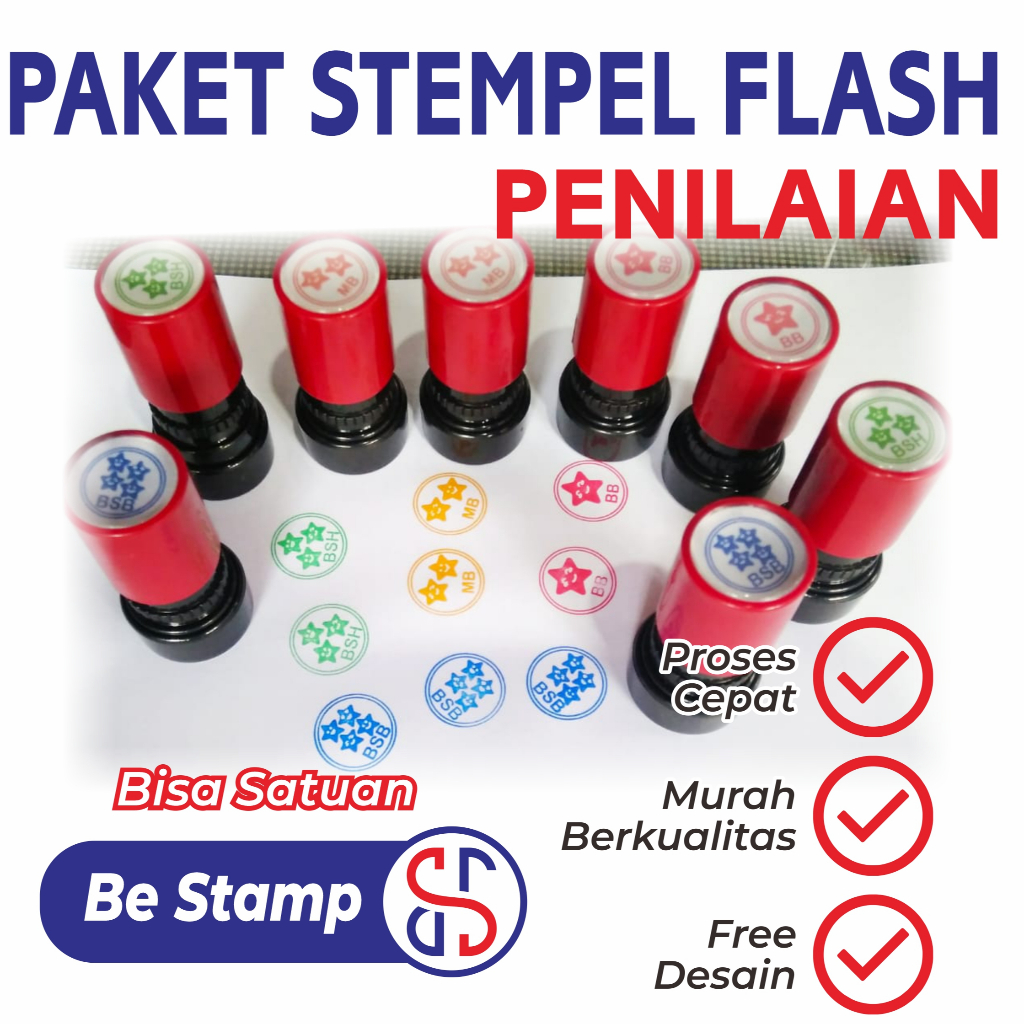 

PAKET STEMPEL PENILAIAN GURU