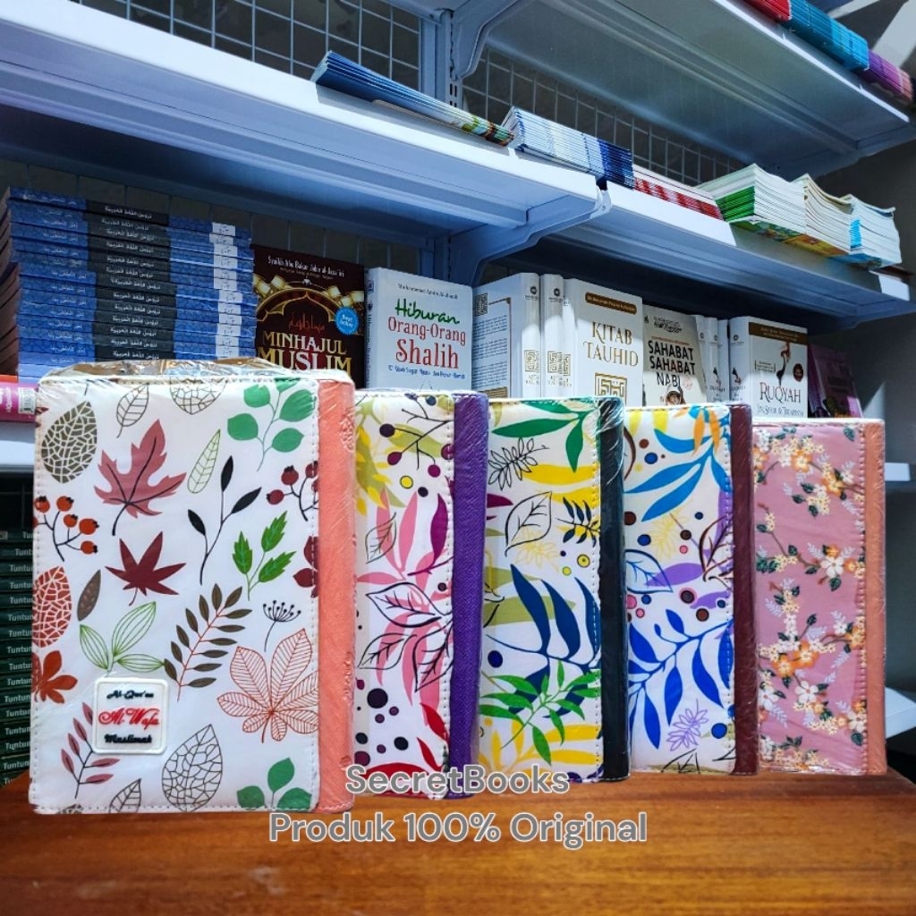 Al Quran Al Wafa' Muslimah Tilawah Non Terjemahan A5 Kain Resleting