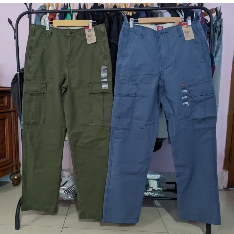 LevisMen XX Cargo Original Straight Pants (A7364-0009) Olive Green Army size 32
