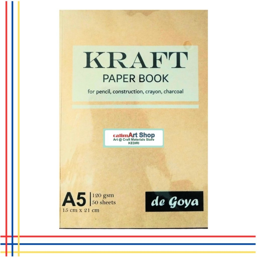 

de Goya Kraft Paper Book A5 120gsm