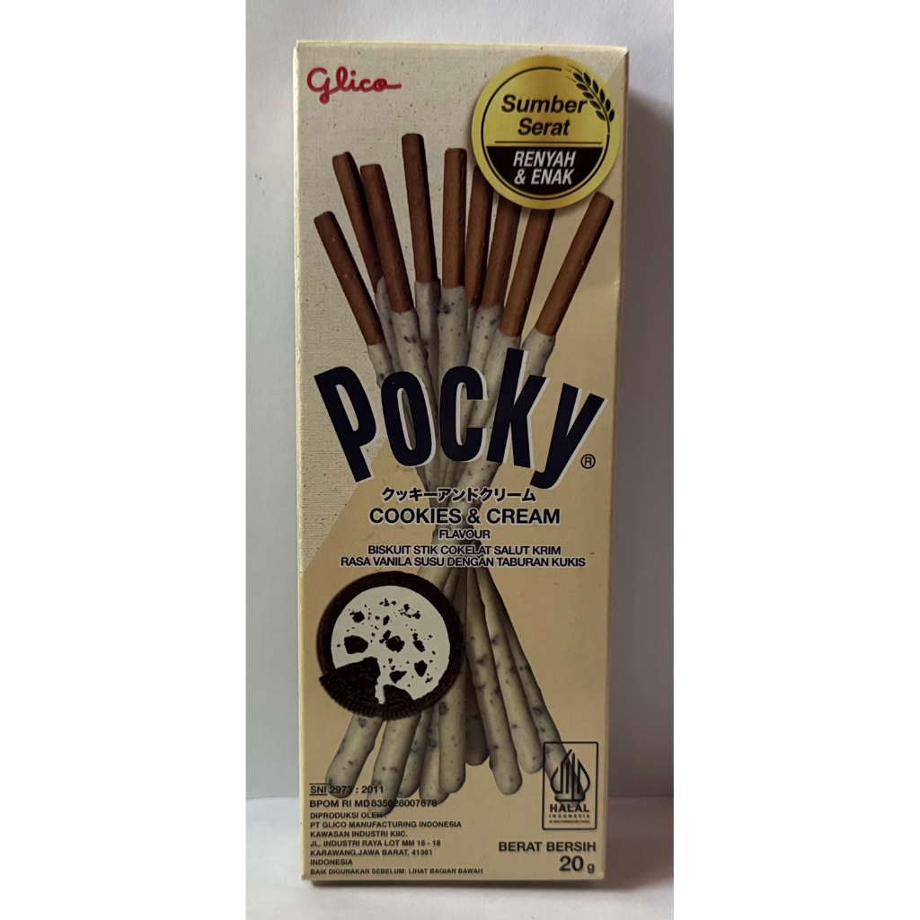 

pocky cookies & cream
