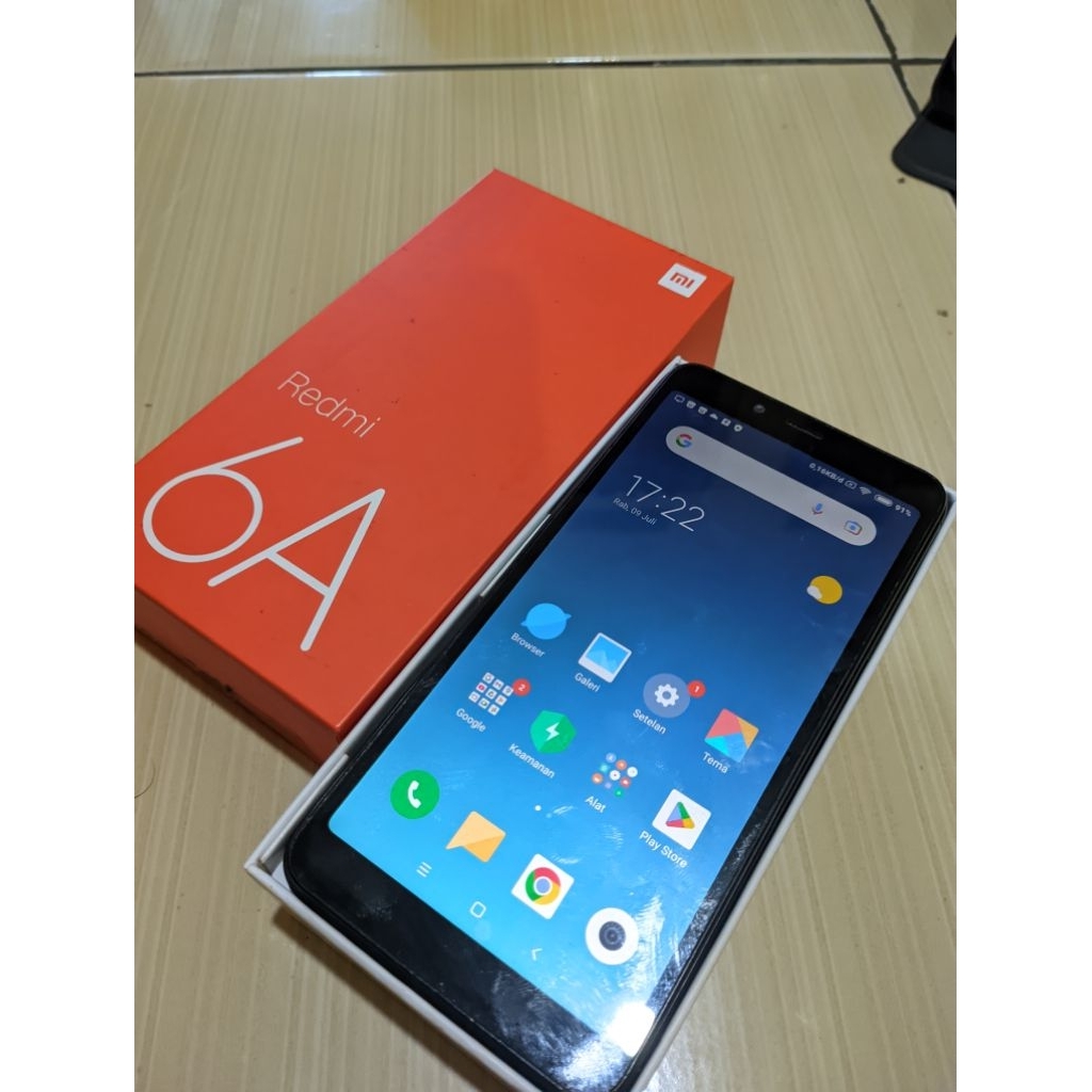 Xiaomi Redmi 6A 2/16 Second Normal Resmi Xiaomi Indonesia || Ex Pribadi