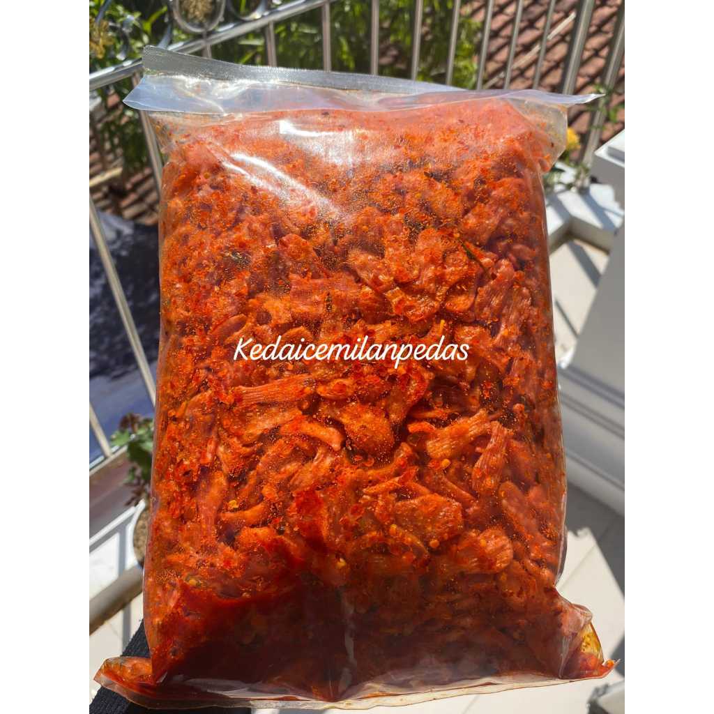 

seblak kerupuk ikan pedas daun jeruk 1kg