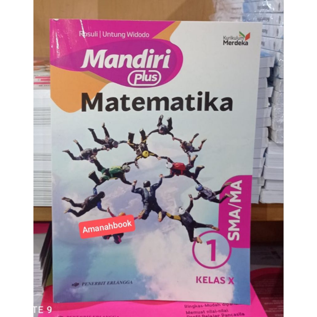 Buku Mandiri Matematika SMA Kelas 10 Kurikulum Merdeka Erlangga
