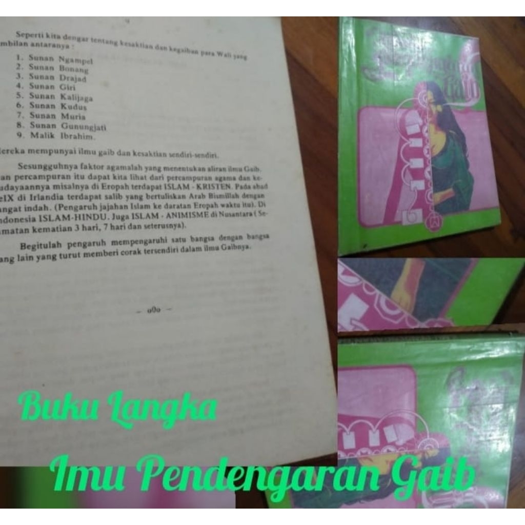 Ilmu Pendengaran Gaib,Ilmu Gaib,Buku langka