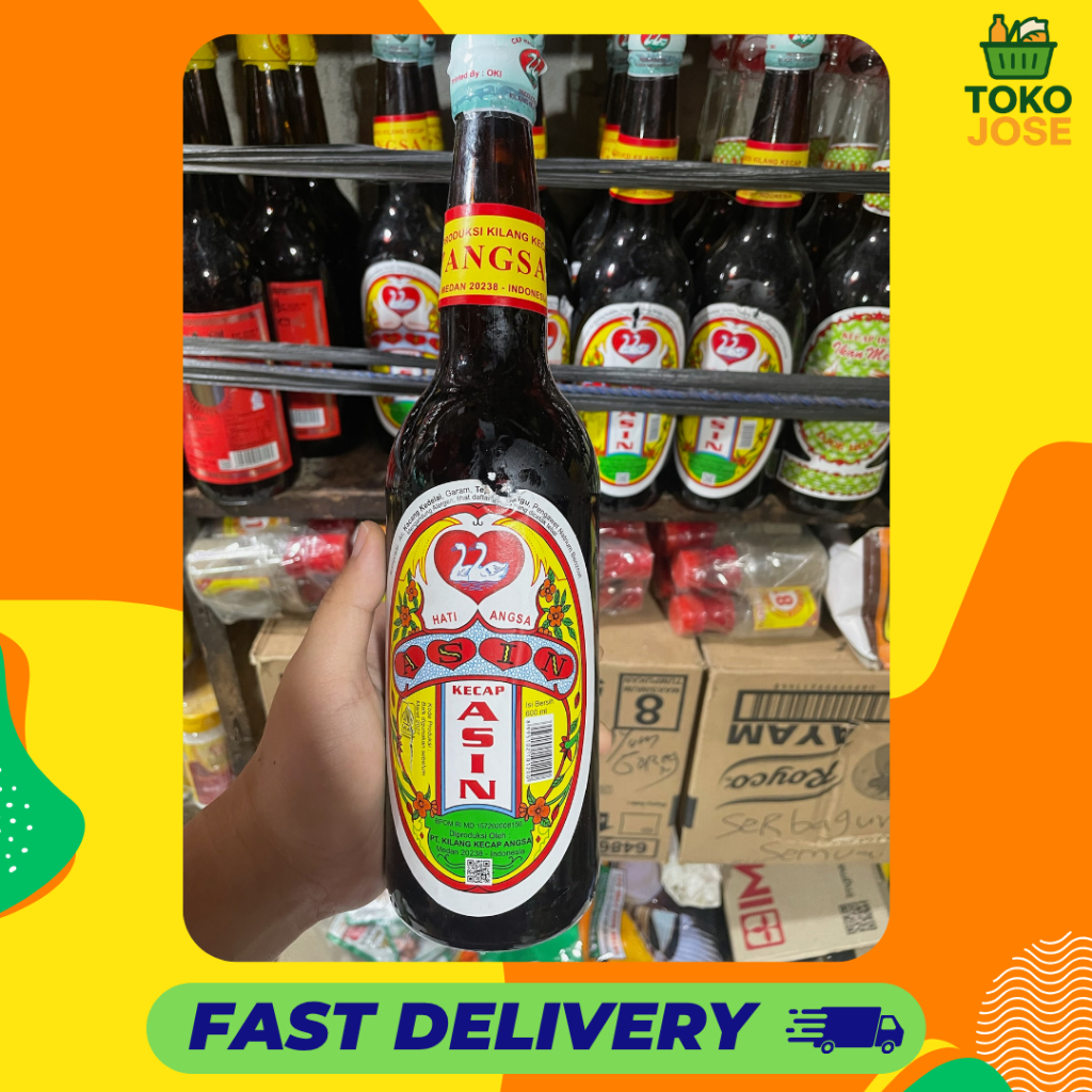 

Kecap Asin Hati Angsa 600ml (1 Botol)