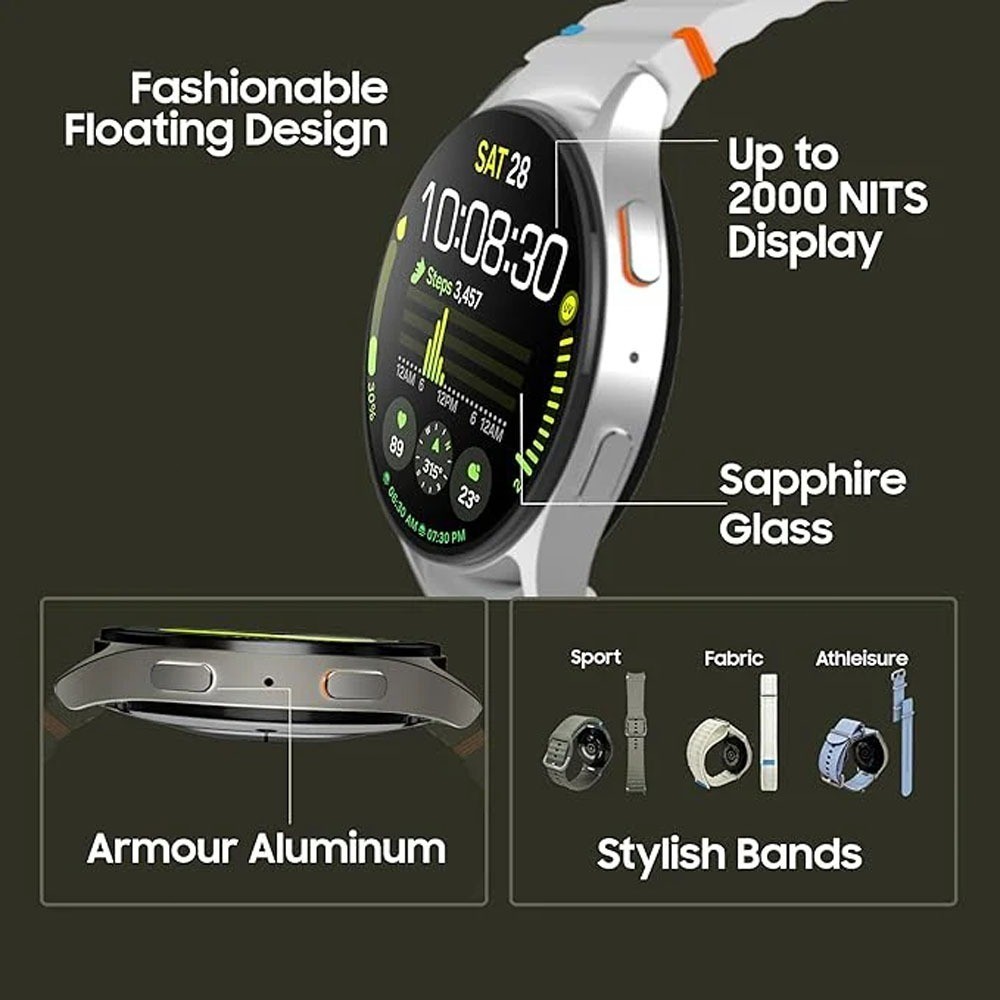 BESTPROMO [100% original] Samsung Galaxy Watch 7 44mm Smart Watch Wanita Pria IOS & Android Jam