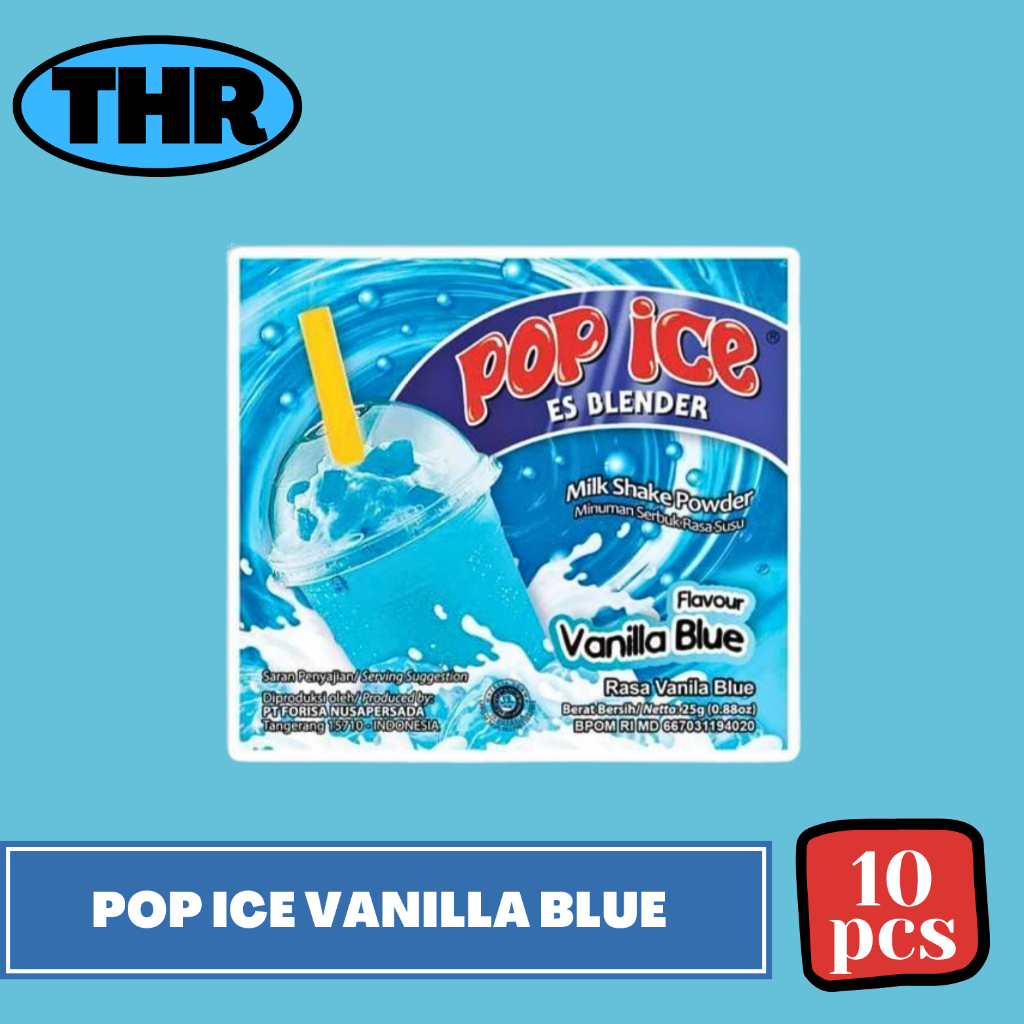 

Pop Ice Vanilla Blue 1 Renceng isi 10pcs