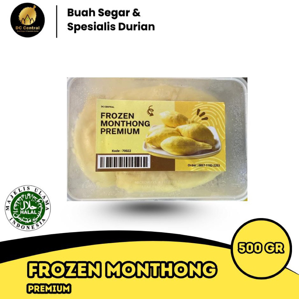 

DURIAN MONTHONG FROZEN BOX | Daging Tebal, Legit, dan Wangi Menggoda