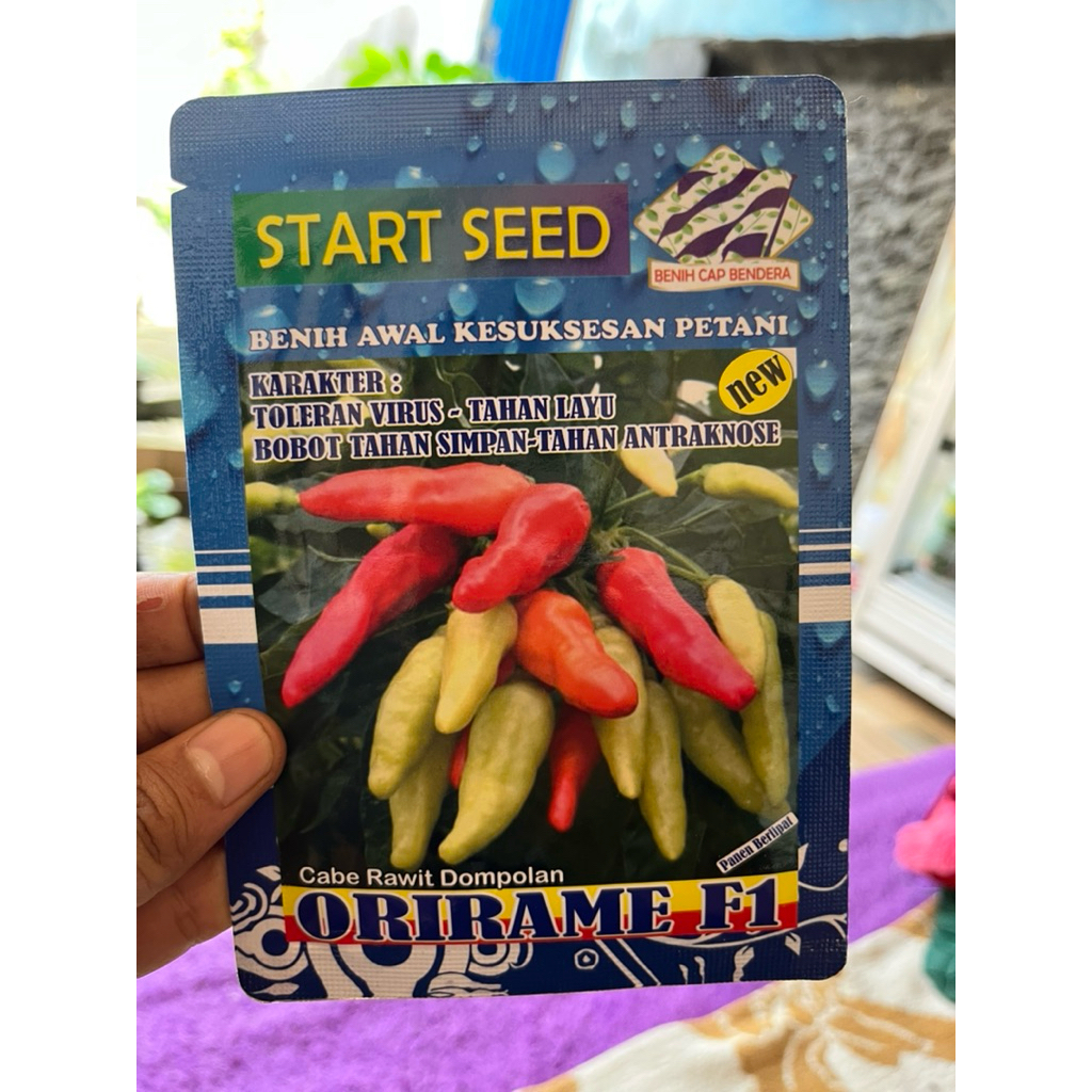 

Cabe Rawit Dompolan Starseed 100 biji
