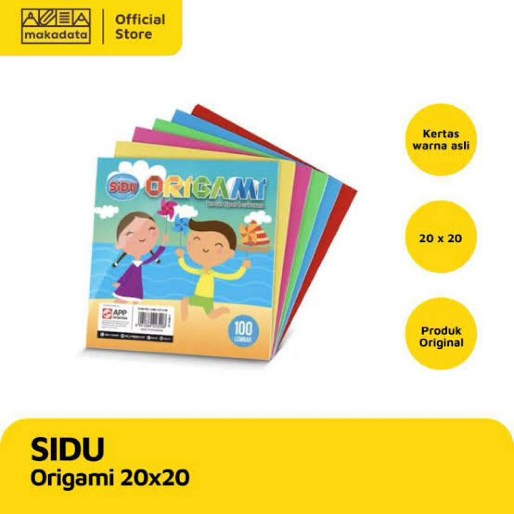 

Kertas Origami 20x20 / pcs isi 25lbr