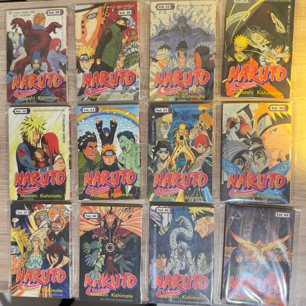 Preloved Komik Naruto