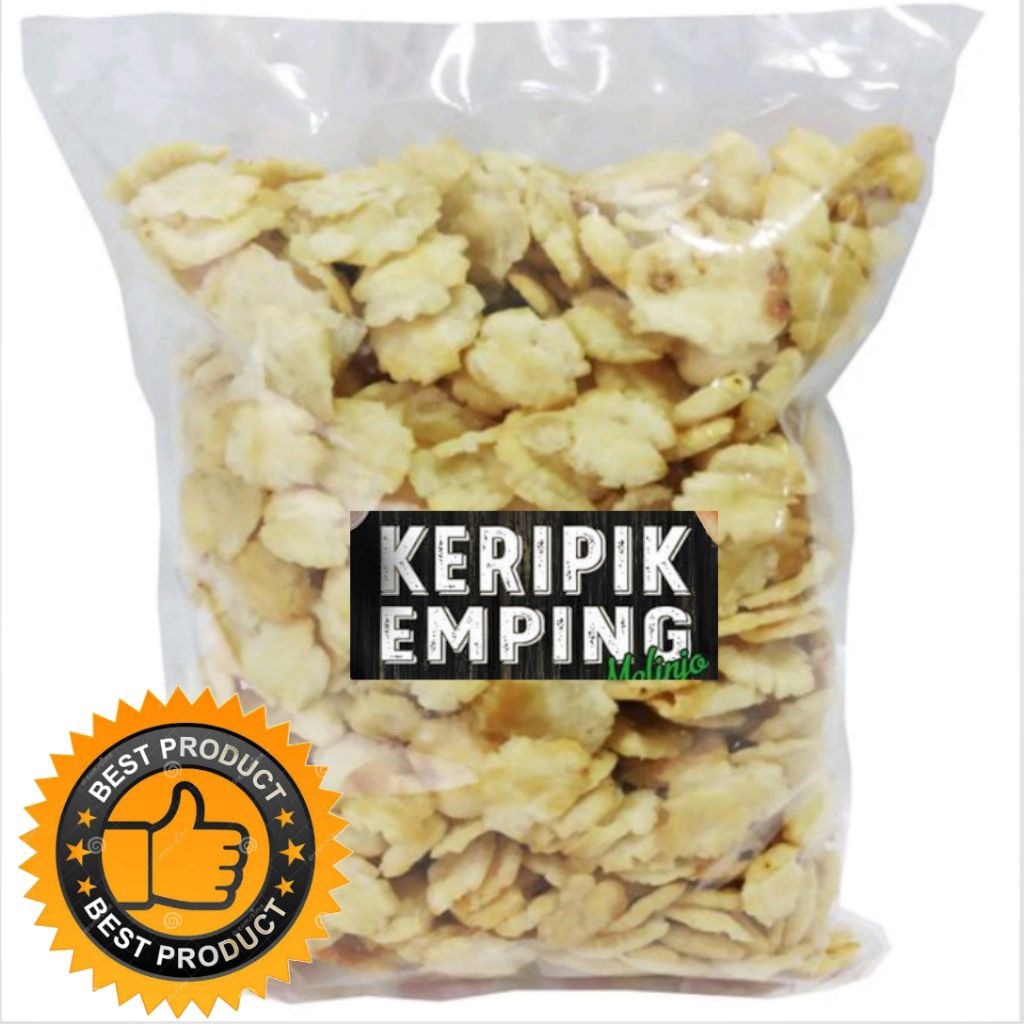

emping ceplis emping keceprek Mateng gurih &asin