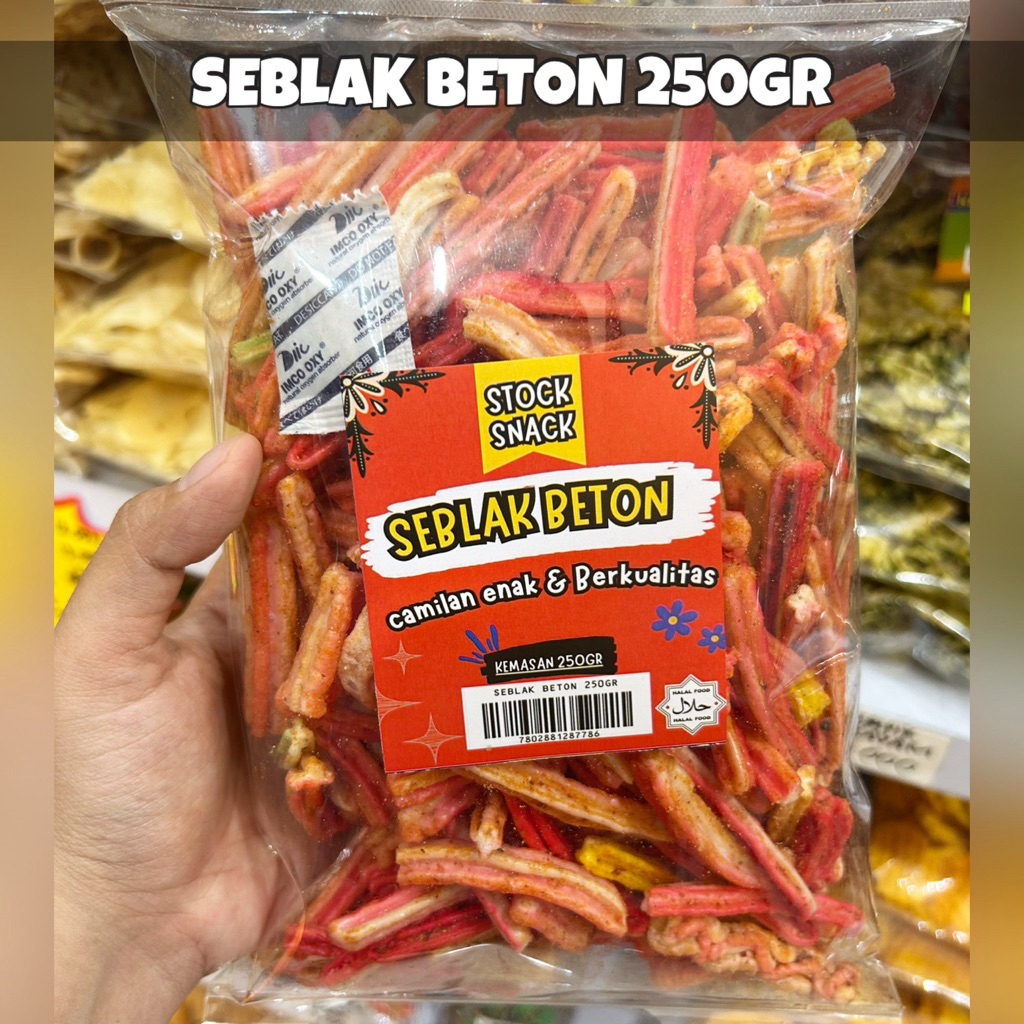 

SEBLAK BETON 250gr EXTRA PEDAS