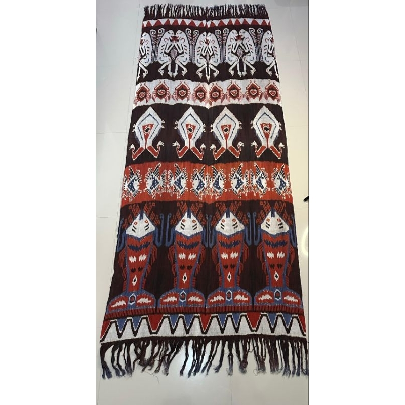 Kain Selendang Tenun Etnik Sumba NTT / Baju Adat / Batik