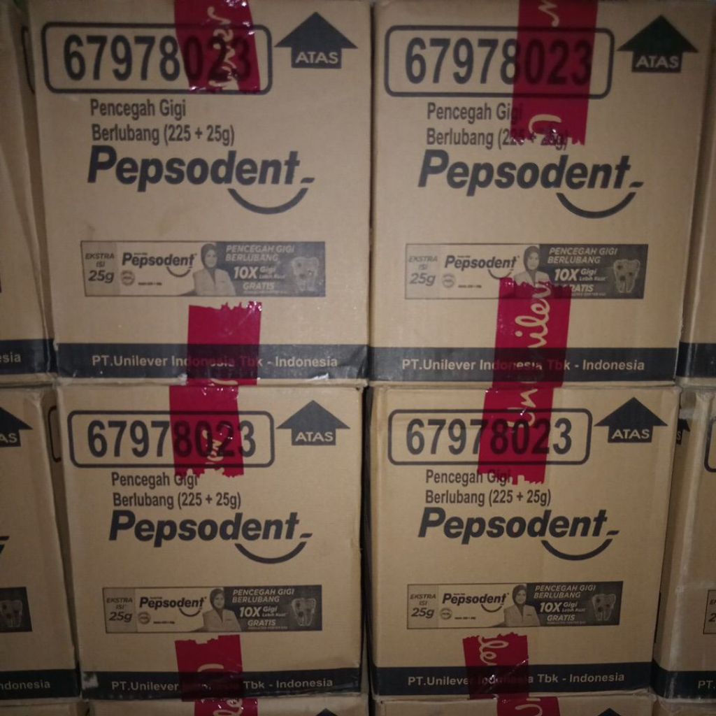 PEPSODENT PASTA GIGI 225+25G - KARTON