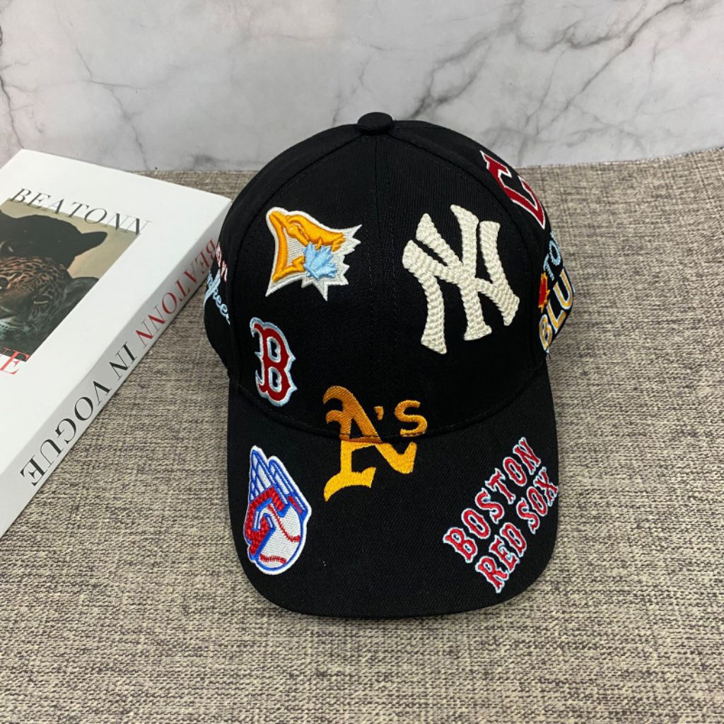 TOPI BASEBALL CAPS NY MLB FULL BORDIR