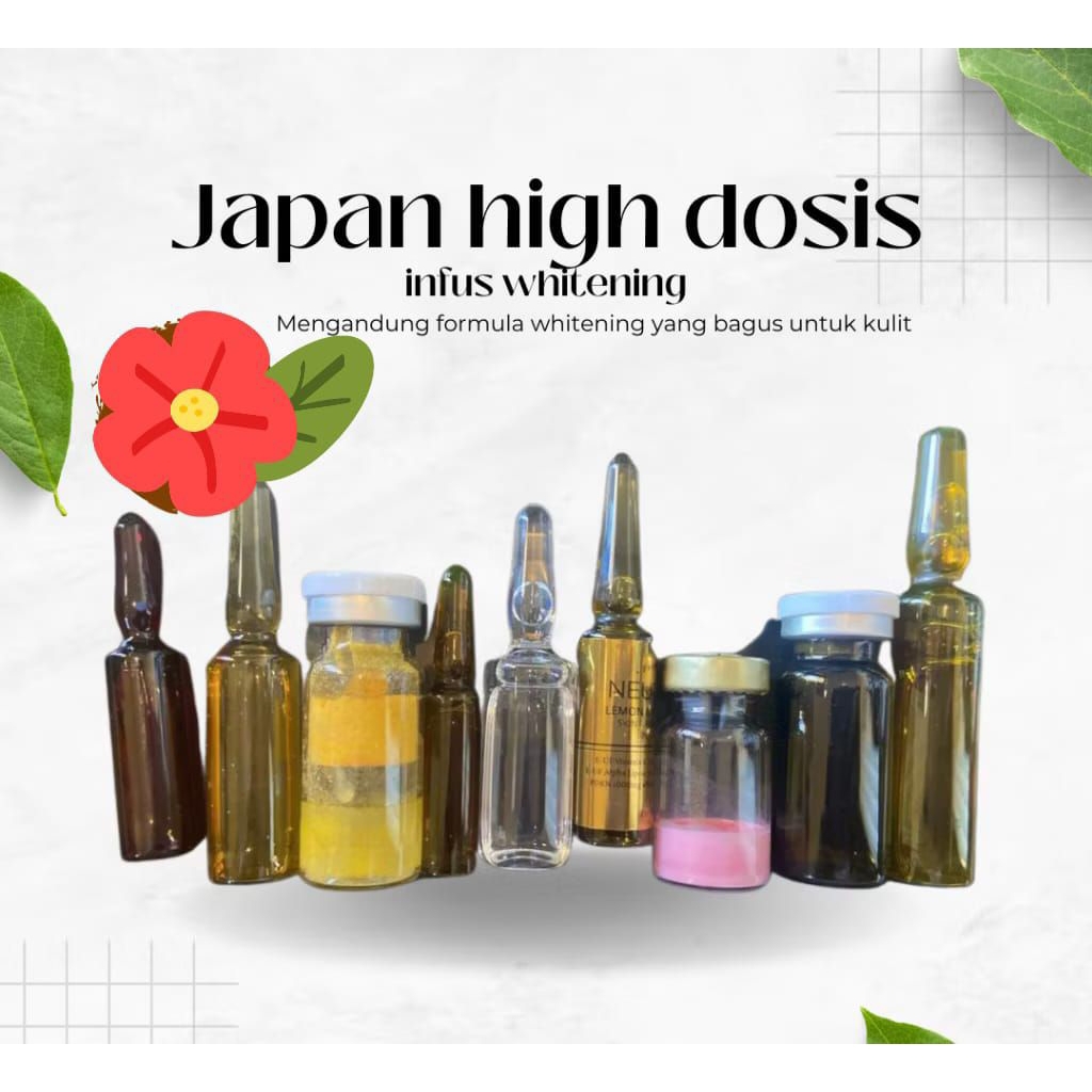 japan high dosis infus whitening