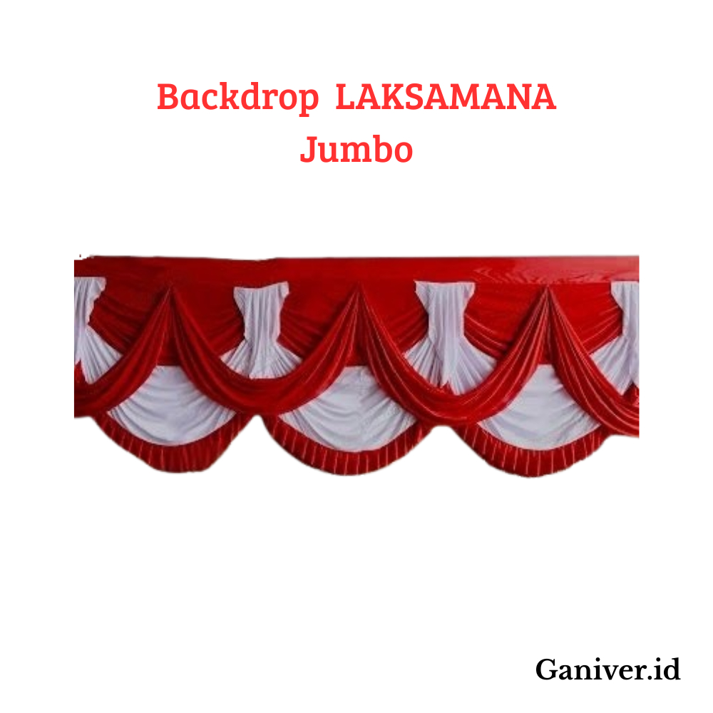 Backdrop Bendera Laksamana Jumbo Dekorasi Atap Kantor Rumah Dinas