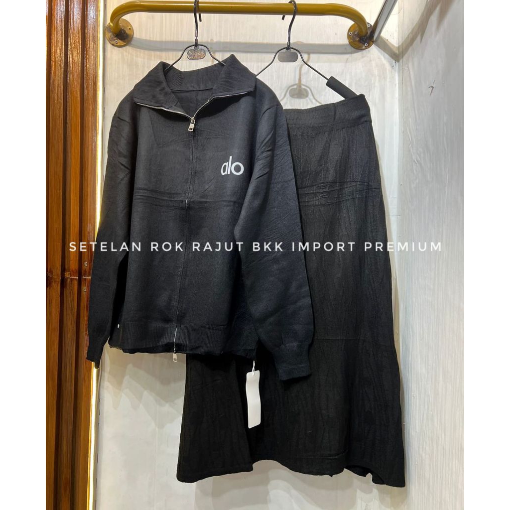 FD•411 STOK TERBATAS GERCEP NewSetRok Rajut bkk import premium rekomendasi NewSetRok Rajut bkk impor