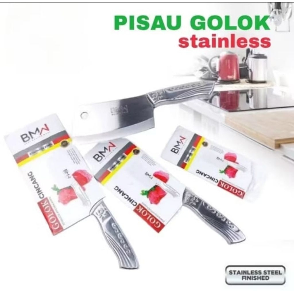 Pisau Daging Tebal Stainless Steel