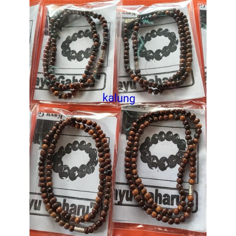Kalung Gaharu Asli Kalimantan Wangi Khas Kayu Gaharu