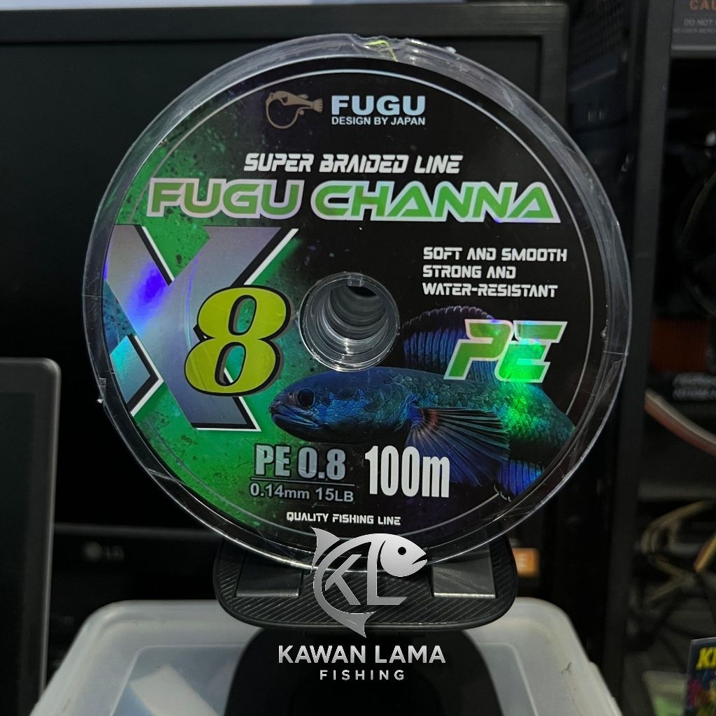 Senar PE FUGU CHANA X8 Super Braided Line 100 Meter