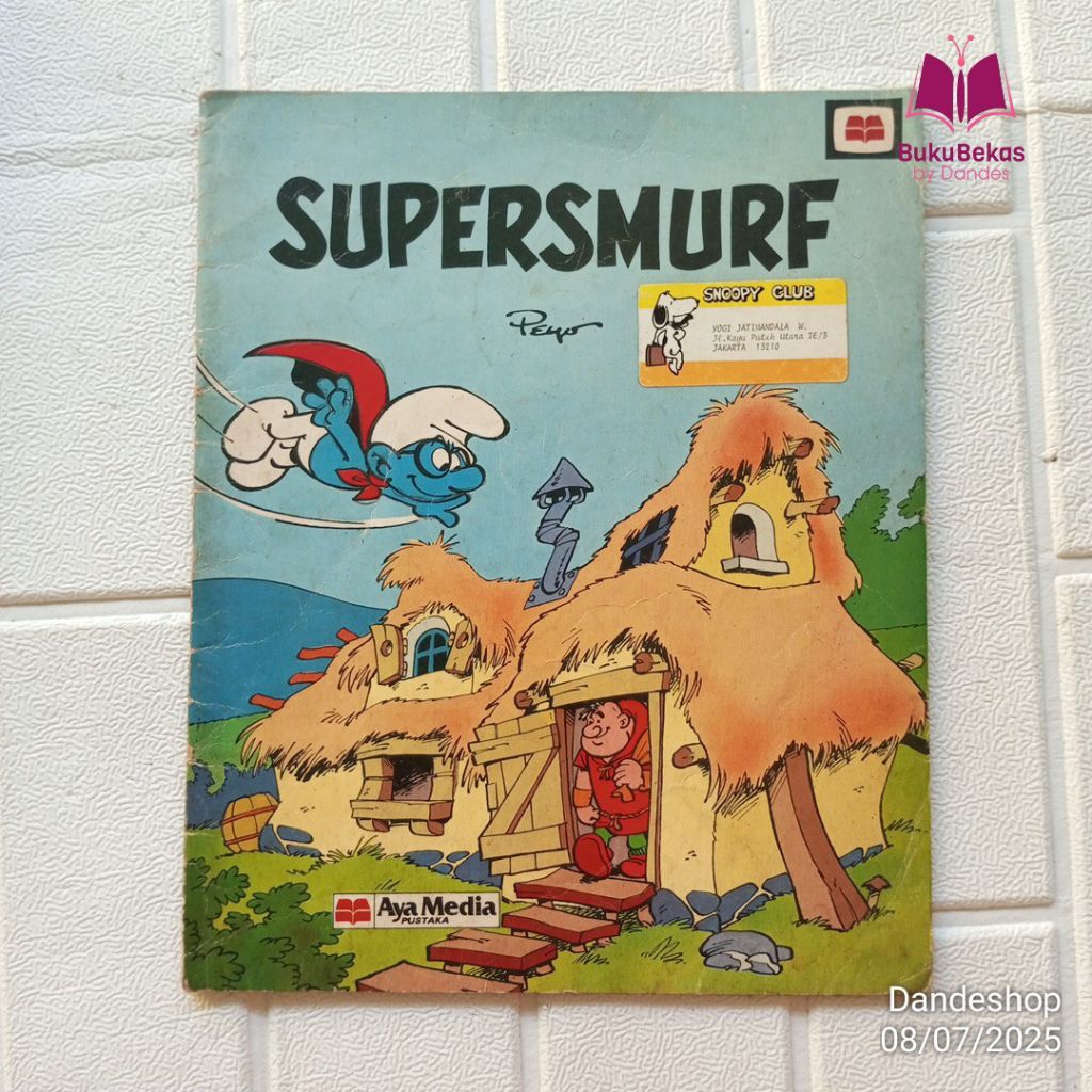 Super Smurf - Buku Cerita Anak Bergambar Bekas Preloved Aya Media