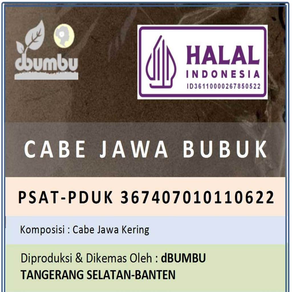 

100 gram Bubuk Cabe Jawa