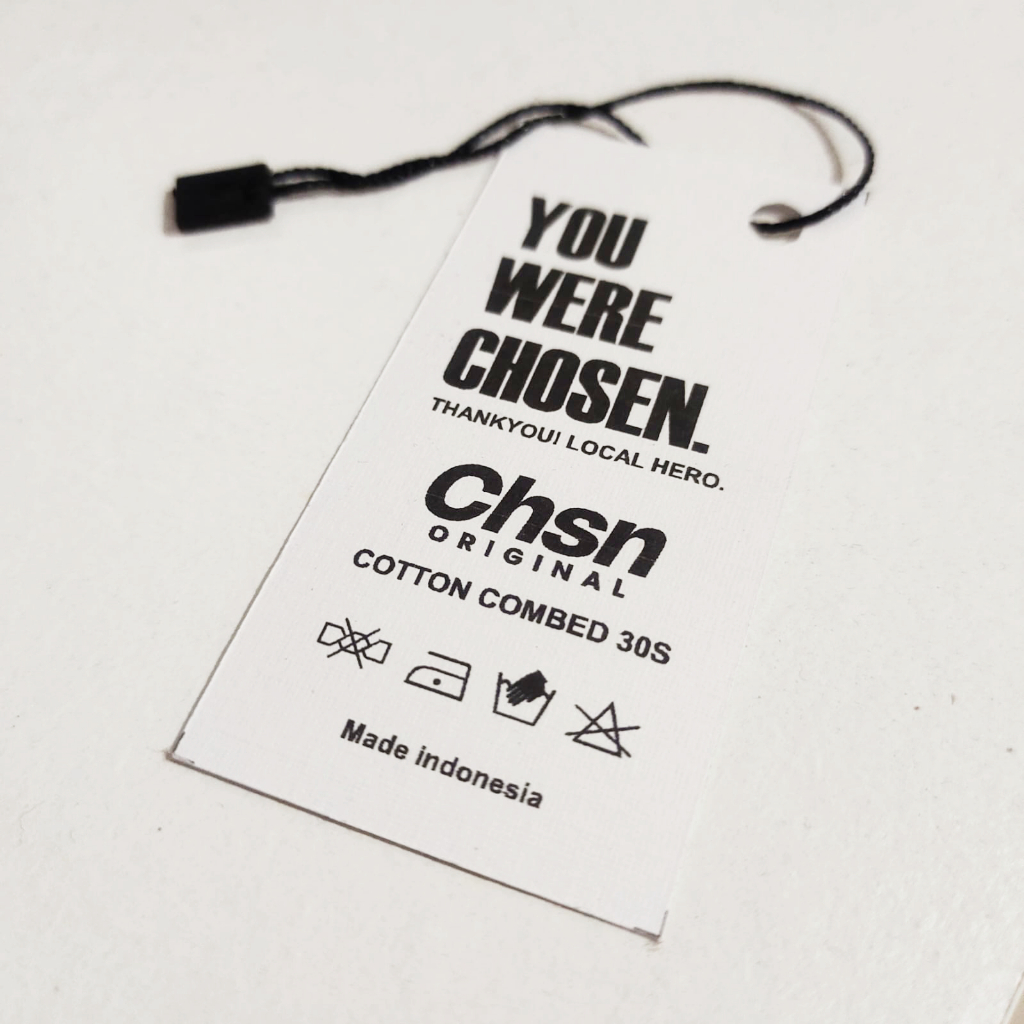 

2 SISI LABEL / HANGTAG / PRICETAG BAJU MURAH BAHAN KERTAS JASMINE GLITTER METALIK