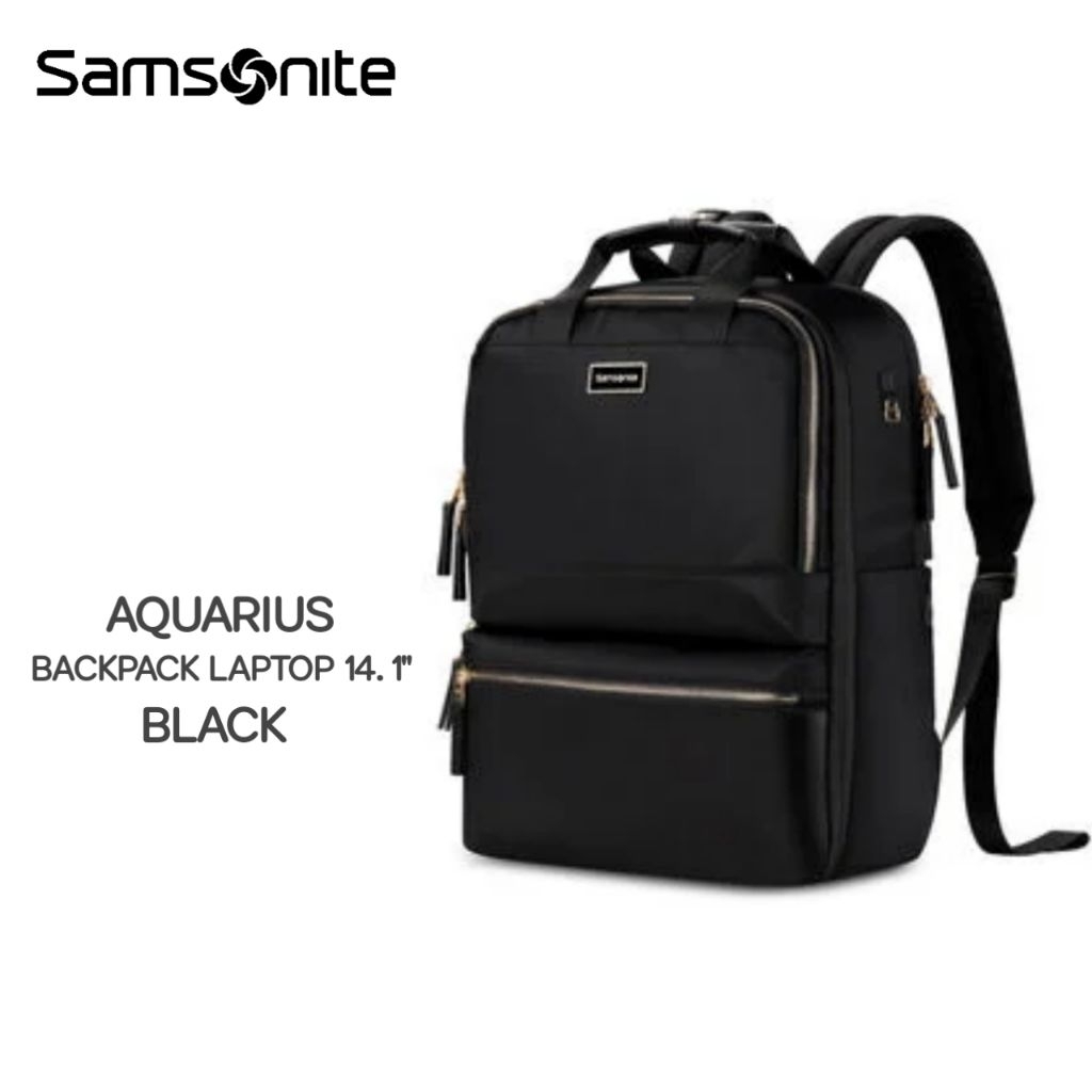 BACKPACK SAMSONITE AQUARIUS 14.1" TAS LAPTOP WANITA