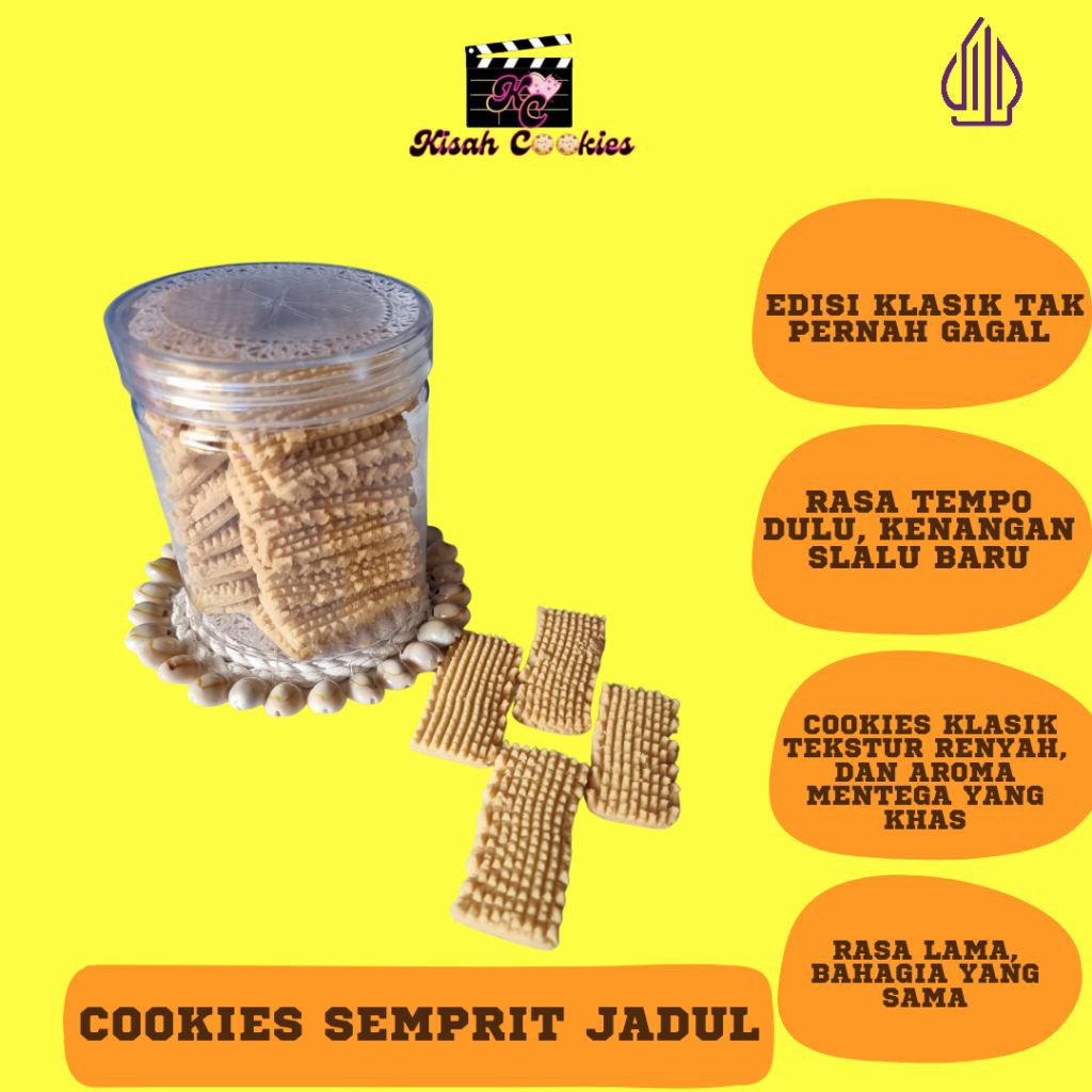 

semprit jadul cookies Food Snack Biskuit Kering Manis Makanan Cemiln