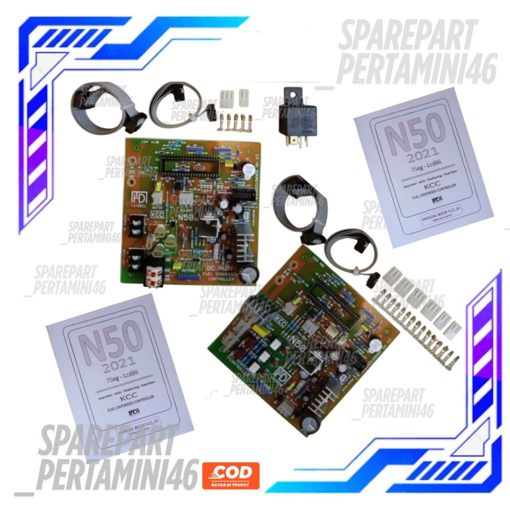 Cpu Petamini / Pom Mini HDM N-50 Modul Cpu AC Dan Cpu Hdm N-50 DC