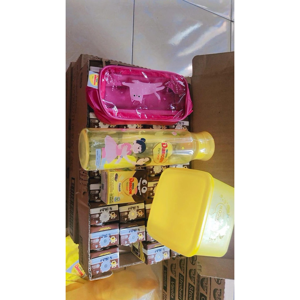 

[TERMURAH] Dancow fortigro UHT cokelat / vanilla / strawberry 110ml kartonan isi 36pcs exp 2026 free merchandise random
