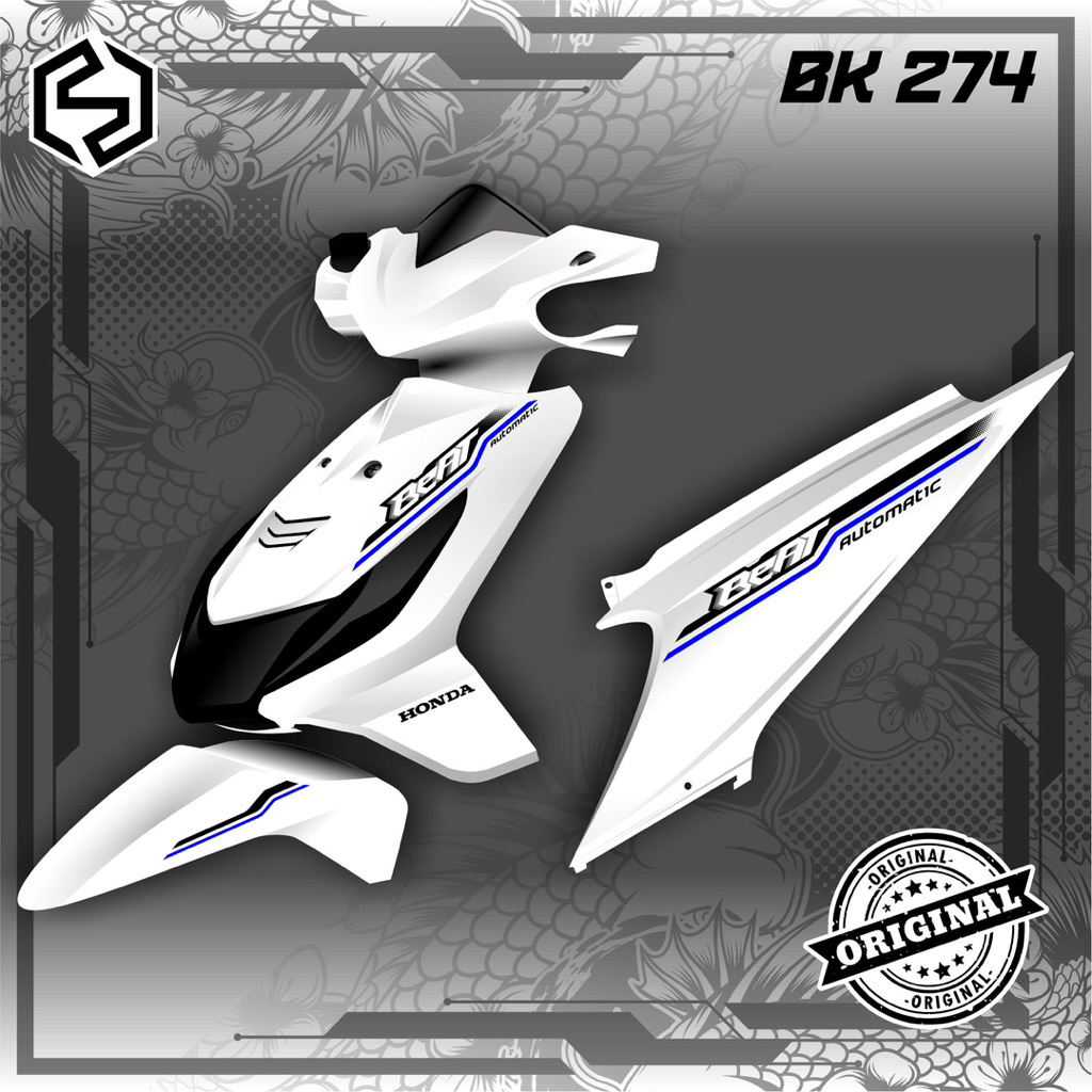 Striping Variasi Thailand Beat Karbu Bk 274 / Bk 282