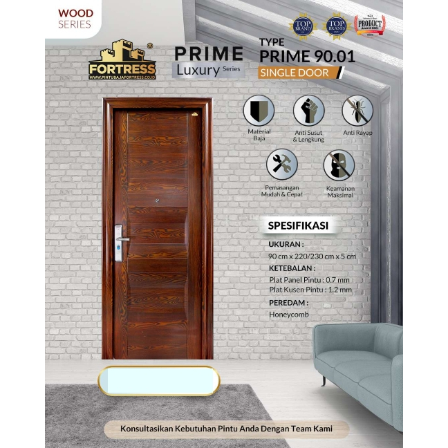 Fortress Pintu Baja Prime 90