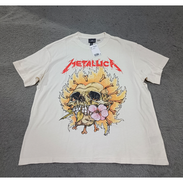 H&M T-shirt x Metallica
