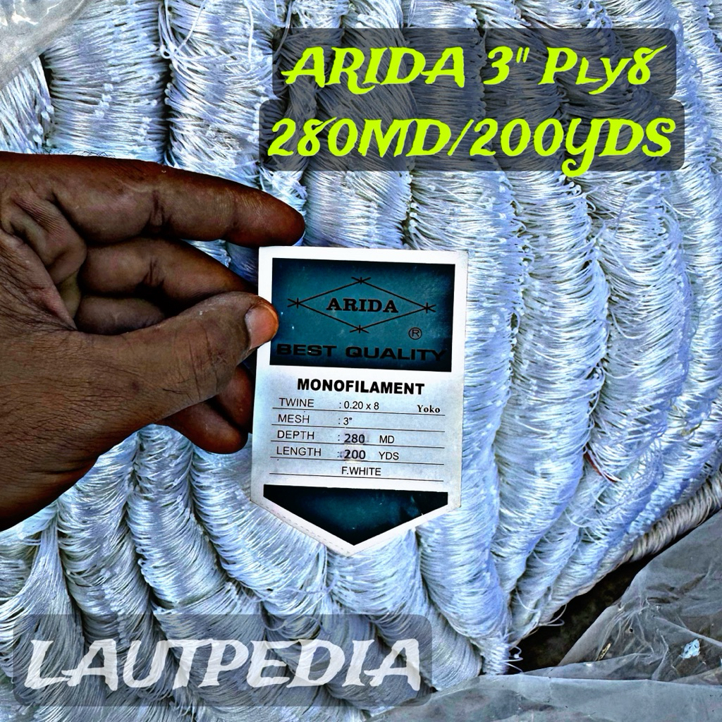 Jaring Arida 3in Ply8 280x200 Yoko - King White