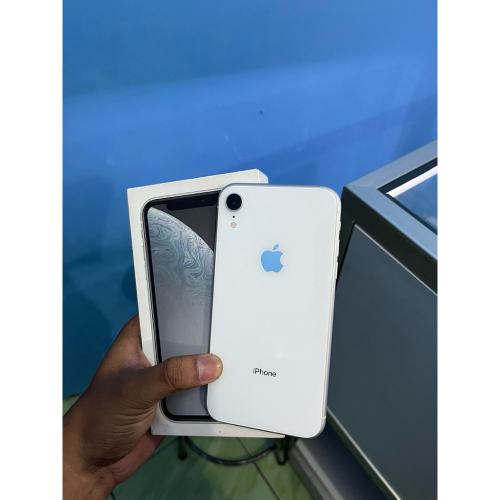 Iphone Xr 128 gb Ibox White Fulset Ori