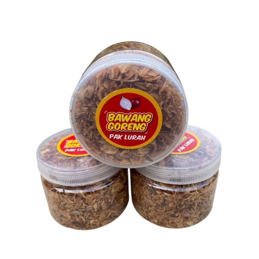 

(PAKET HEMAT) 3 TOPLES BAWANG GORENG PREMIUM TANPA CAMPURAN BERAT 480 gr