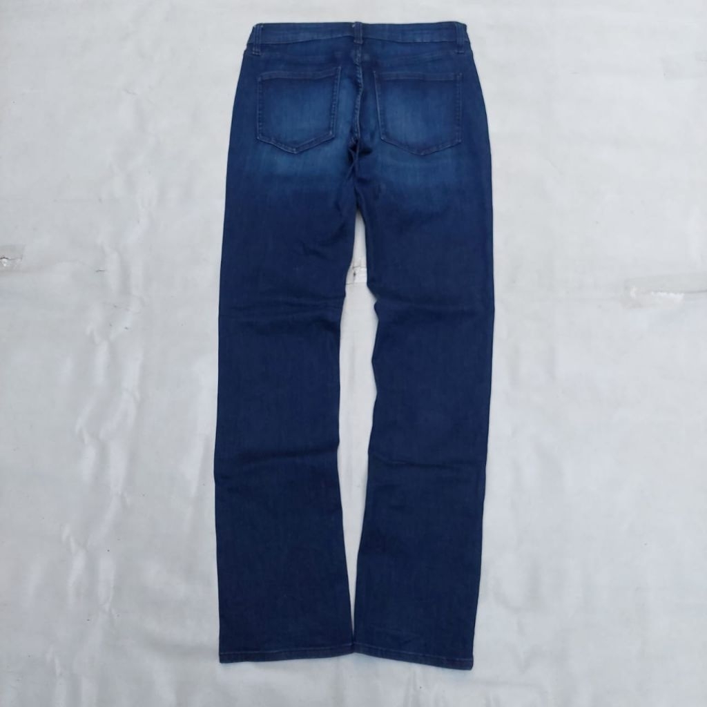 Celana jeans pria, Uniqlo, Slim straight