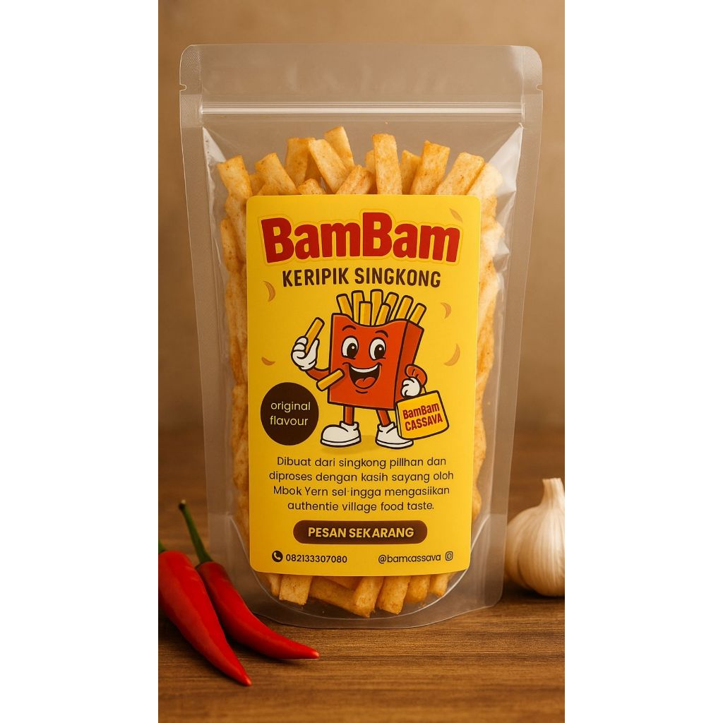 

BamBam Keripik Singkong Asin