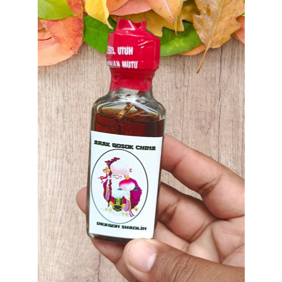 30ml arak gosok dragon sholin / arak china / arak gosok cina / arak murni / arak gosok herbal / arak