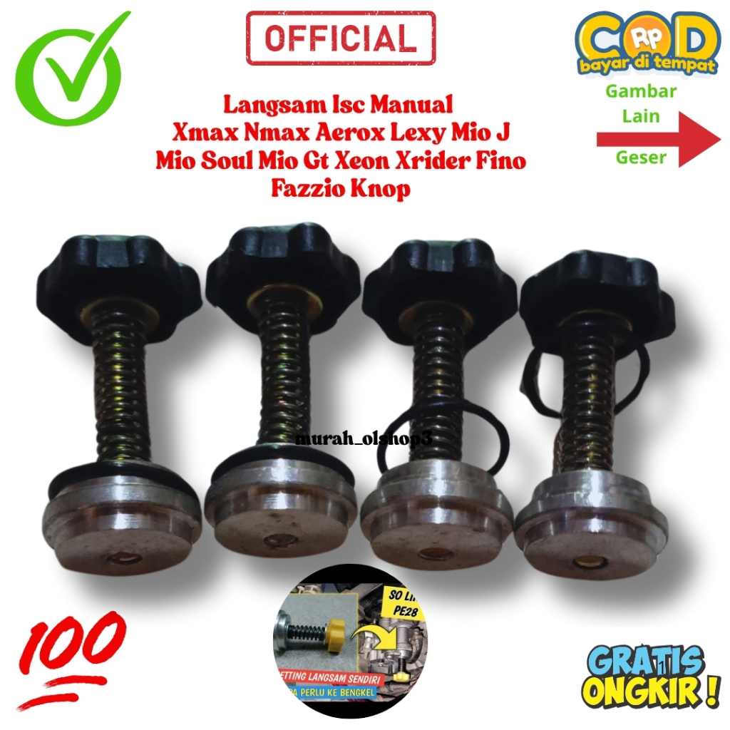 Langsam Isc Manual Nmax Xmax Aerox Lexy Mio J Mio Gt Soul Gt Xeon Knop