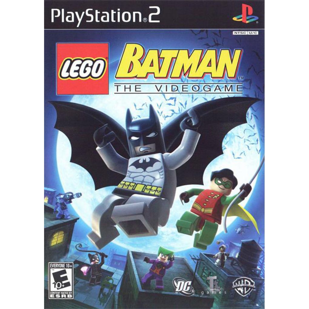 KASET GAME PS 2 LEGO BATMAN