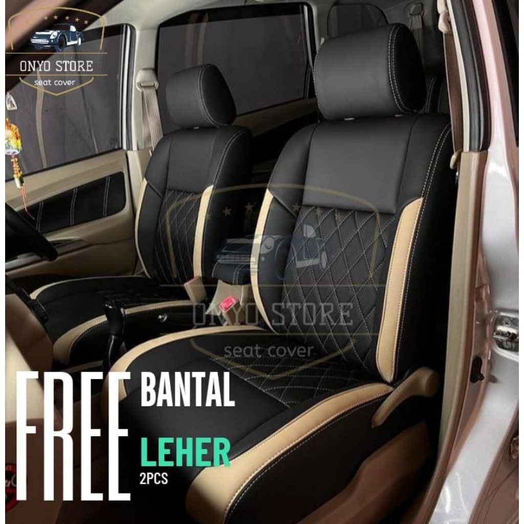 [ Ready Stock ] Sarung Jok Mobil Toyota Innova Type G Dan Type V Full Set Jok