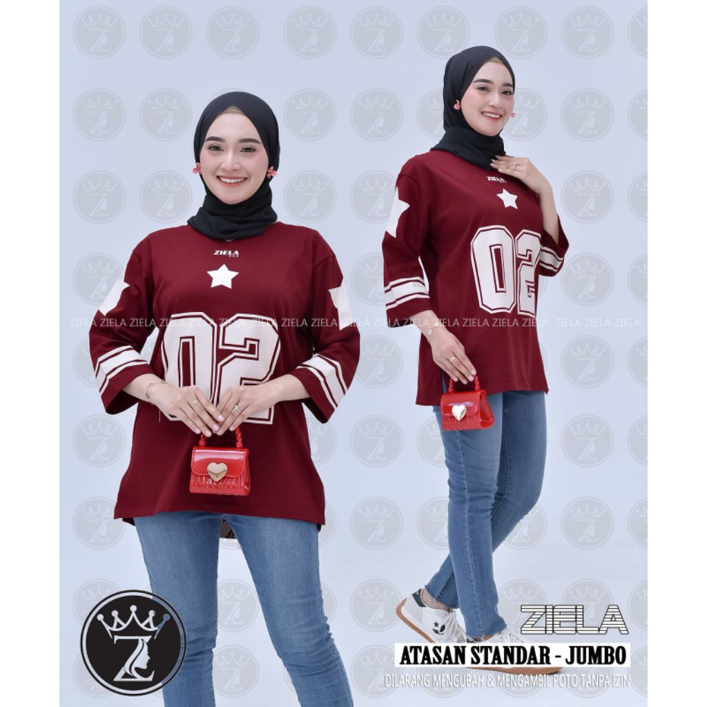 KAOS ATASAN STANDAR, JUMBO BY ZIELA COLECTION