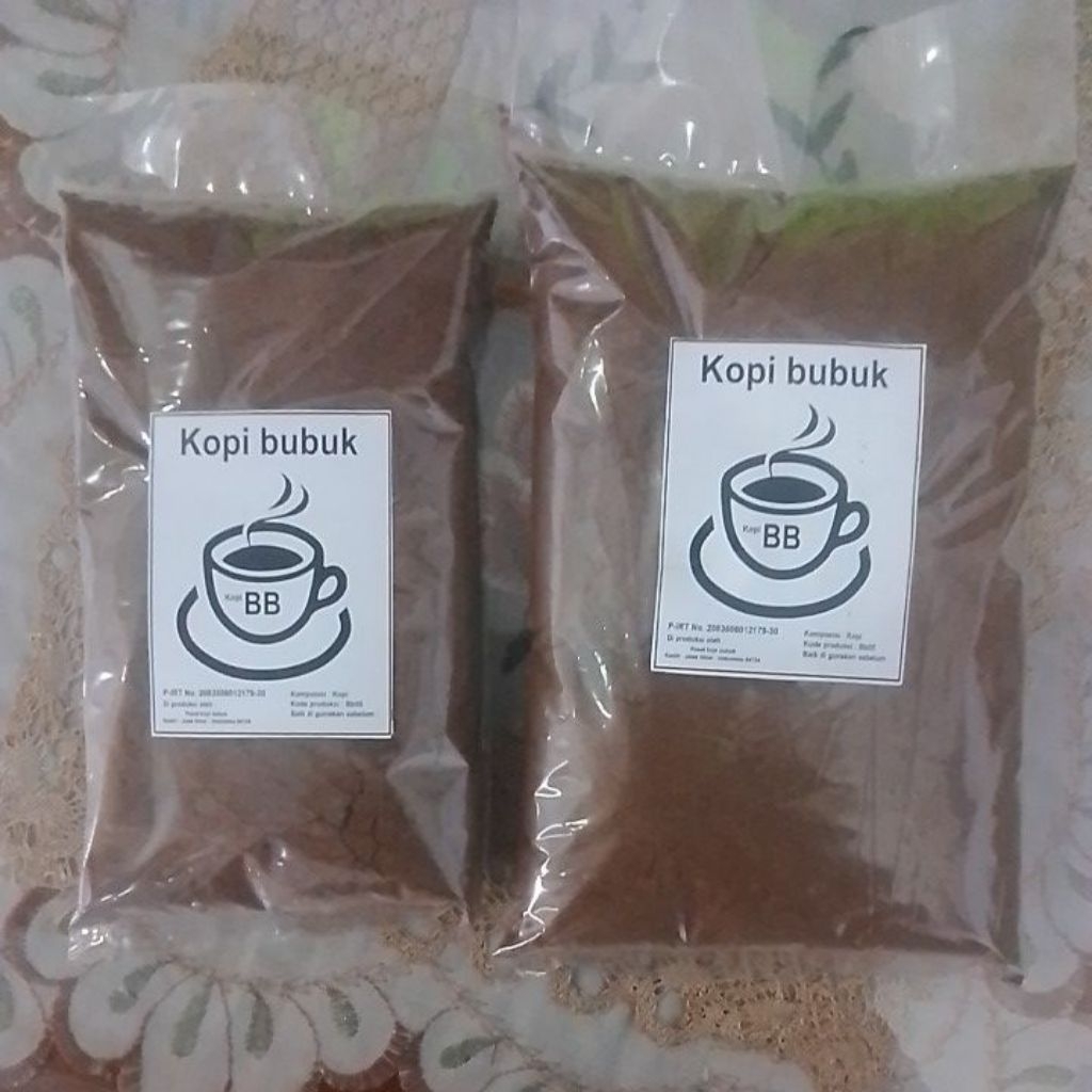 

Kopi tubruk hitam spesial rasa mantap