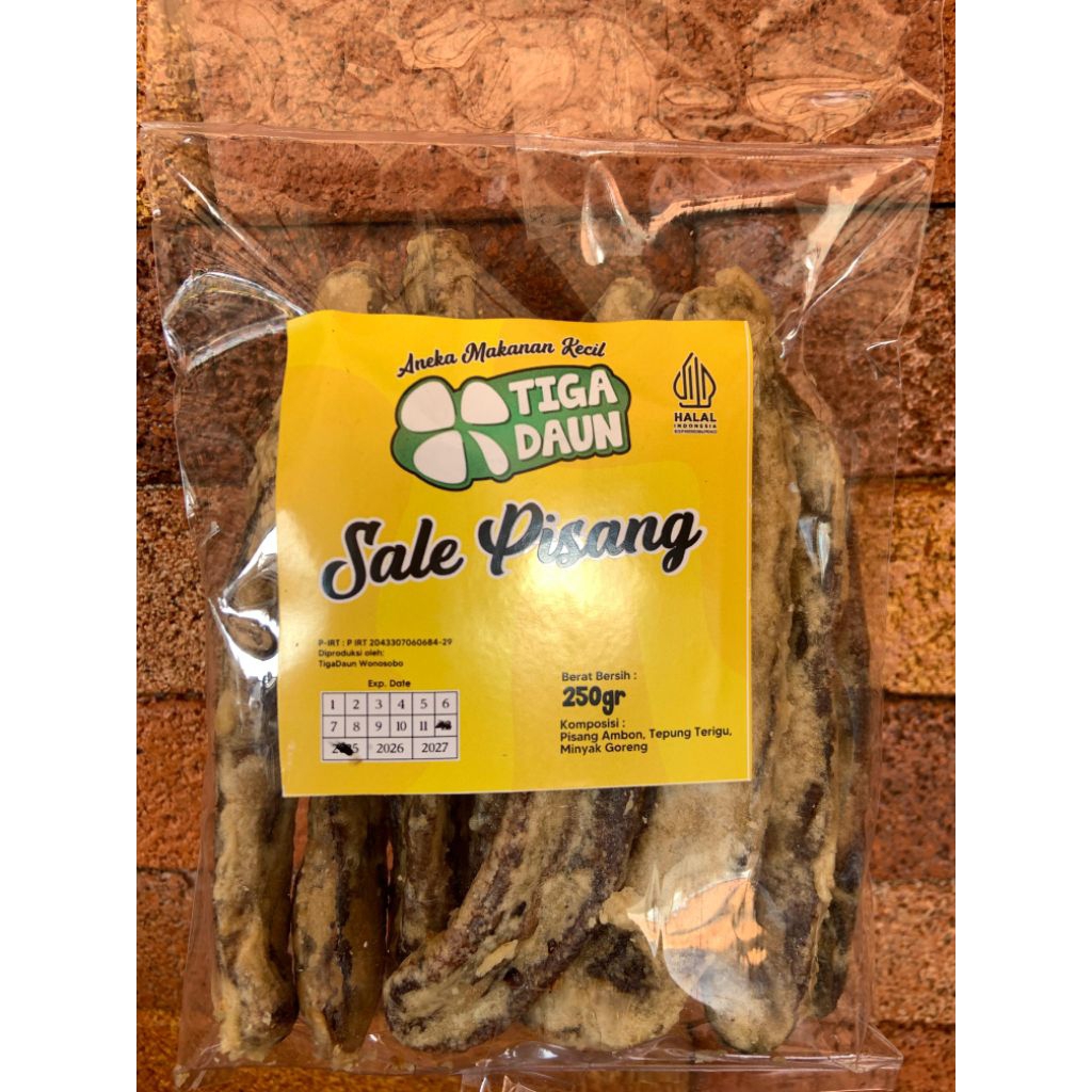 

SALE PISANG - TIDA DAUN 250GR