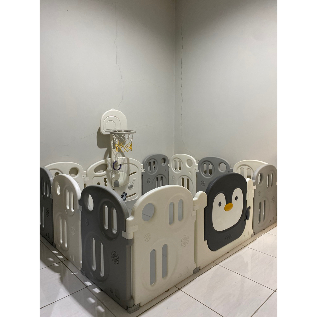 Pagar Bayi / Playmat Lumba Penguin Fence